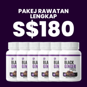 PAKEJ LENGKAP - 6 BLACK GINGER CAPSULE